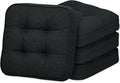 GOFORIT Chair Cushions Set of 4, Tufted Shredded Memory Foam Chair Pads by Unknown