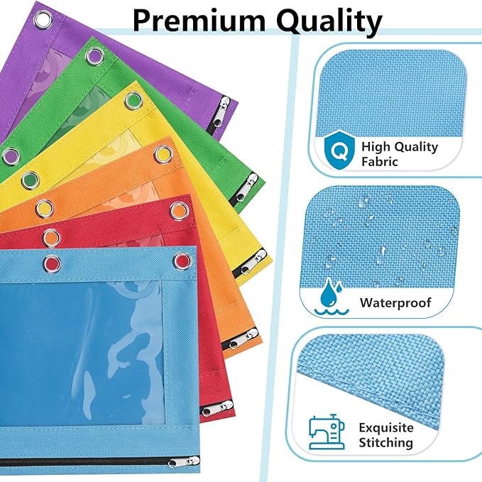 Forvencer 12 Pack Pencil Pouches - Image 3