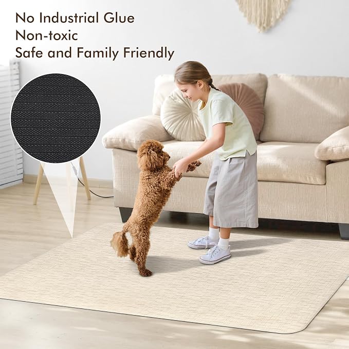 Blvornl Office Chair Mat for Hardwood Floor and Low Pile Carpet, 47.2"x 60" - Image 7