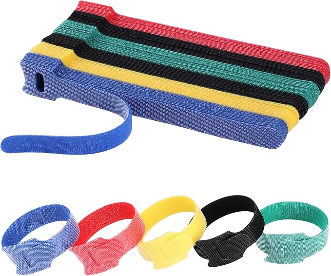 MVYC 120PCS 6 Inch Cable Ties Reusable Multi-Purpose Wire Ties Cord Organizer by SyncYourLifeWithMVYC