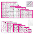 12 Quilting Rulers, Quilting Square Ruler, Quilting Rulers and Templates by HUIFARI
