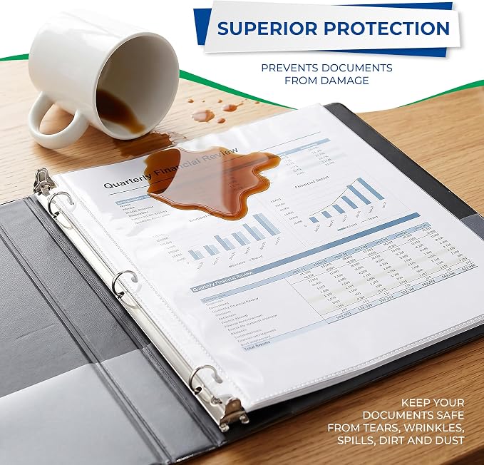 Samsill Heavy Duty Sheet Protectors - Image 4