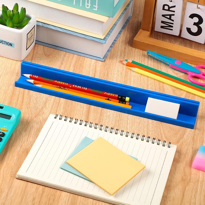 PerKoop 25 Pcs Classroom Desk Name Plates Holder - Image 3
