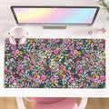 Colorful Star Large Mouse Pad, Floral Desk Mat Office Supplies, Waterproof Faux by ColorfulStar