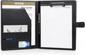 Professional Padfolio with Notepad Included | Faux Leather Portfolio Folder by Unknown