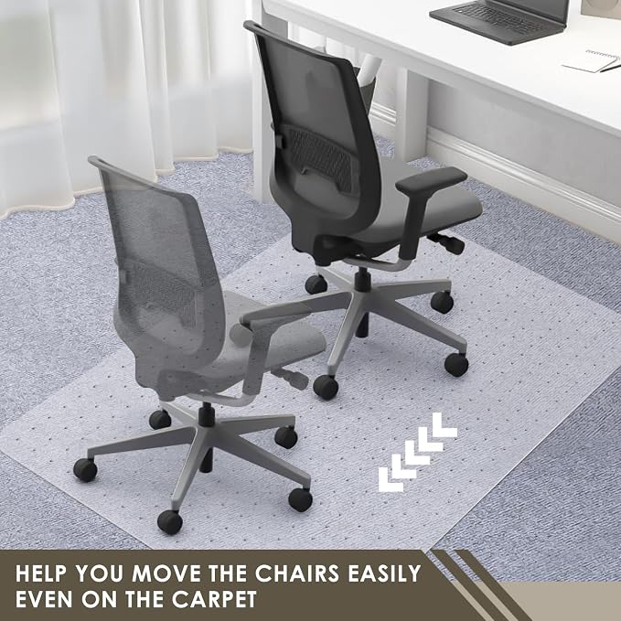 Azadx Heavy Duty Office Chair Mat - Image 4