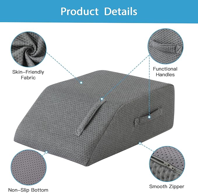 MEGCXIT Leg Pillow Elevation Blood Circulation, Leg Wedge - Image 2