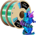 LOVOON Silk PLA 3D Printing Filament Bundle 2KG, PLA Filament 1.75mm Shiny by LOVOON