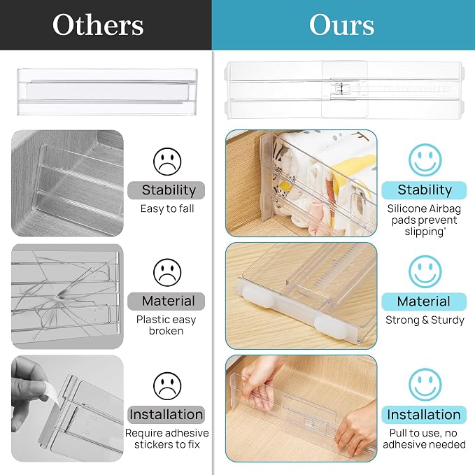 Vtopmart 18 Pack Drawer Dividers - Image 9