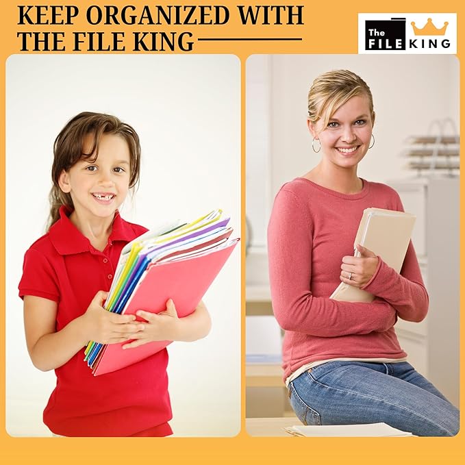 The File King Expanding Accordion File Folder – Letter Size | 5.25” Expansion - Image 6