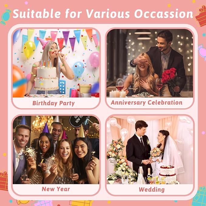 13.8" Extra Large Acrylic Letter Charcuterie Board Box, Reusable Fillable - Image 8