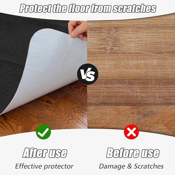 Sycoodeal Office Chair Mat for Hardwood Floor, Office Computer Gaming Chair Mat - Image 5