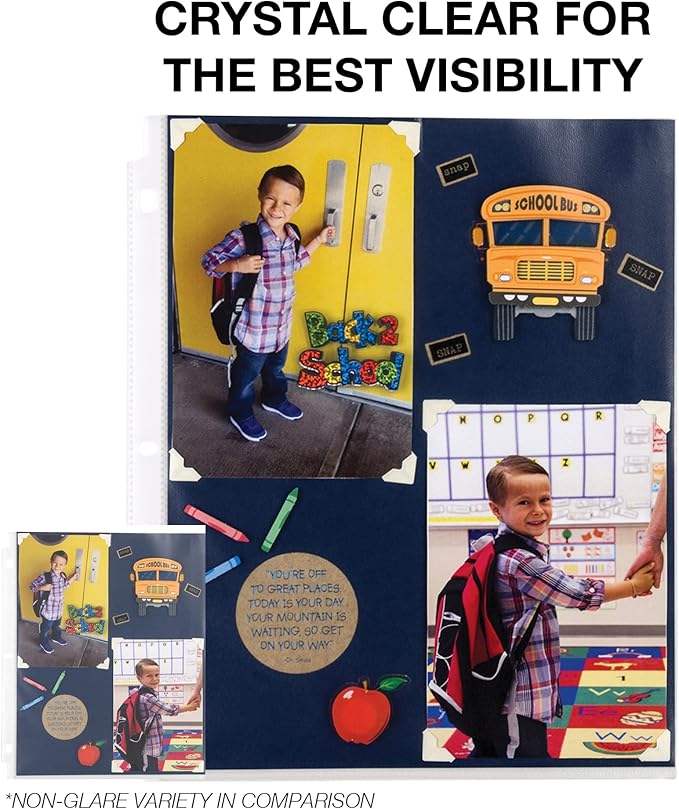 Samsill No Hole Sheet Protectors - Image 7