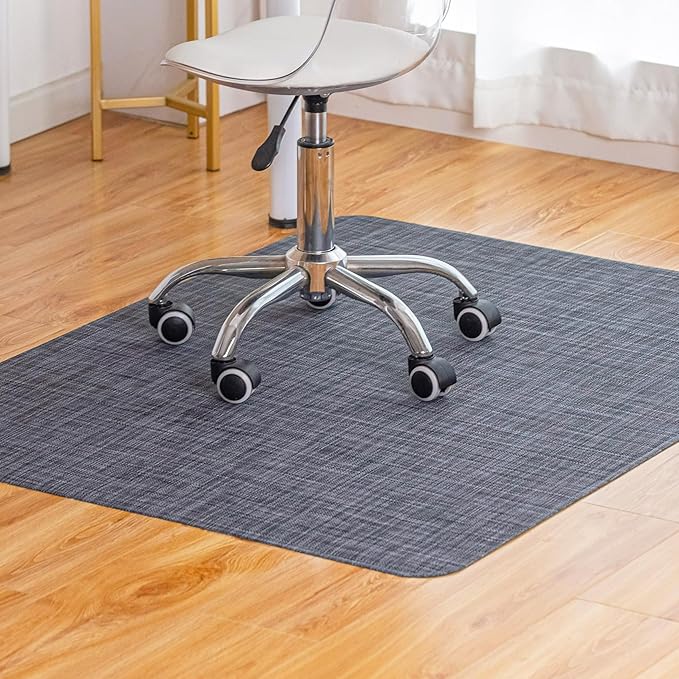 Baroyal Office Chair Mat for Hardwood Floor Under Desk Computer Rolling Chair by BAROYAL