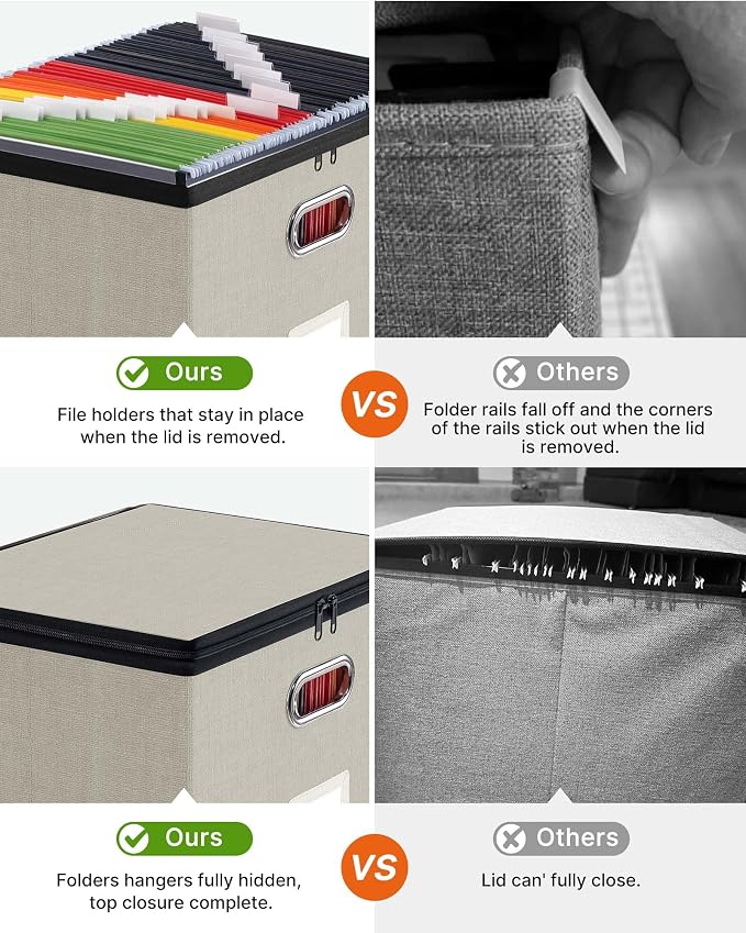 Oterri File Organizer Boxes - Image 2
