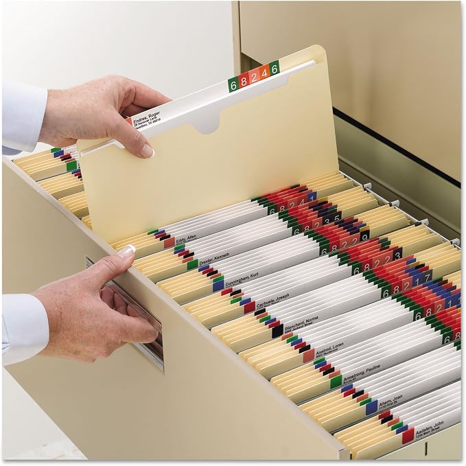 Smead File Jacket, Reinforced Straight-Cut Tab, Letter Size, 50 per Box - Image 2