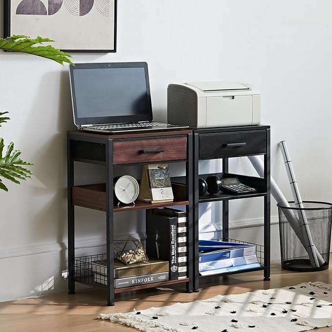 Lerliuo Walnut Printer Stand - Image 4