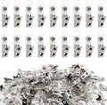Happy Trees 100pc Metal Badge Clips by HappyTrees