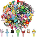 100 PCS Random Paper Clips Metal Paperclip Large Size Paper Clip Cute Bookmark by Pabucle