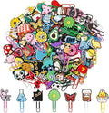 50 PCS Random Paper Clips Metal Paperclip Large Size Paper Clip Cute Bookmark by Pabucle