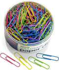 Officemate PVC-Free Assorted Color Coated Giant Paper Clips, 200 per Tub by Officemate