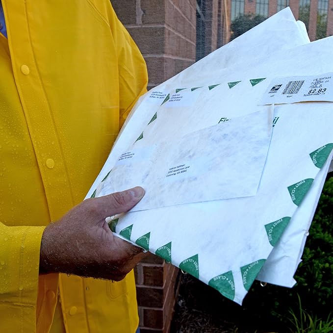 Quality Park Tyvek Envelopes, Large 10x13 Mailers, Easy-to-Open Tamper Evident - Image 9