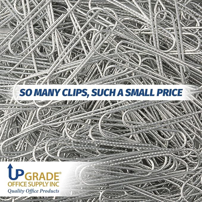 Upgrade Office Supply Jumbo Paper Clips, 10 Boxes of 100, Made in USA - Image 7