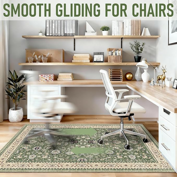 48"x60" Office Chair Mat for Hardwood, Under Desk Chair Mat for Home Office - Image 6