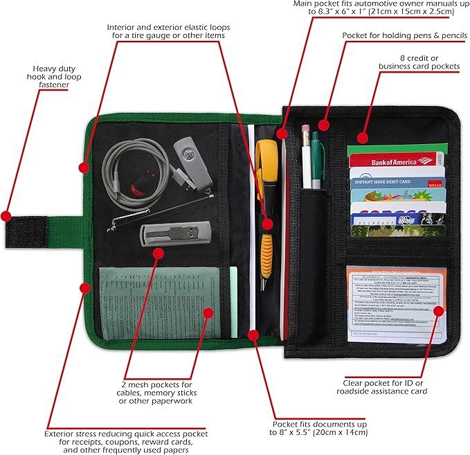 Glove Box Compartment Organizer - Image 3