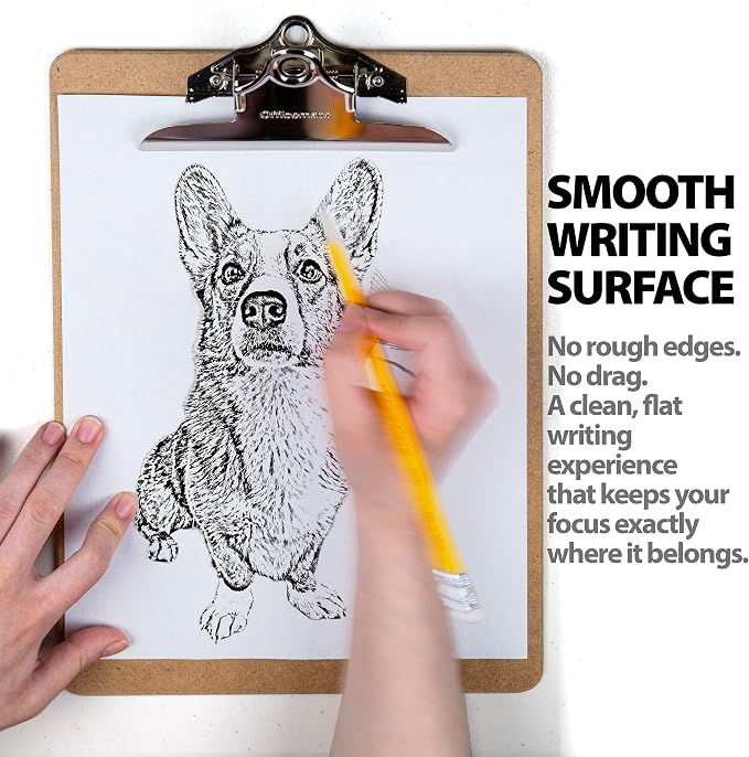 Officemate Recycled Wood Clipboard, Letter Size, 3 Pack - Image 5