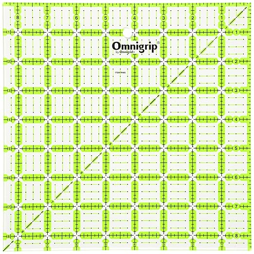Omnigrip Neon Quilters Ruler by Omnigrid