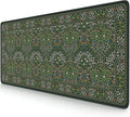 iCasso Aesthetic Floral Desk Mat, L Mouse Pads, Anti-Slip Mousepad by iCasso