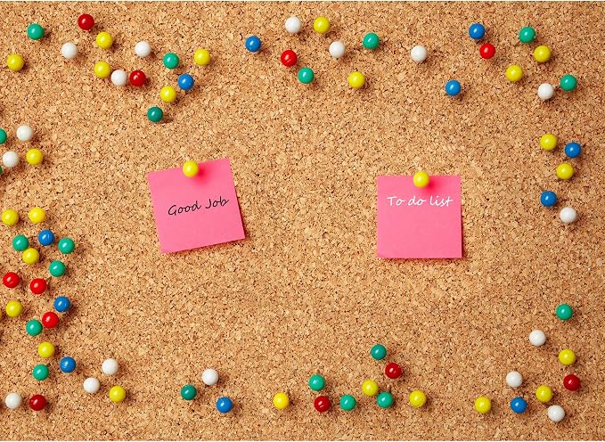 300 PCS Push Pins Map Tacks, 10 Assorted Colors in Reconfigurable Containers - Image 6