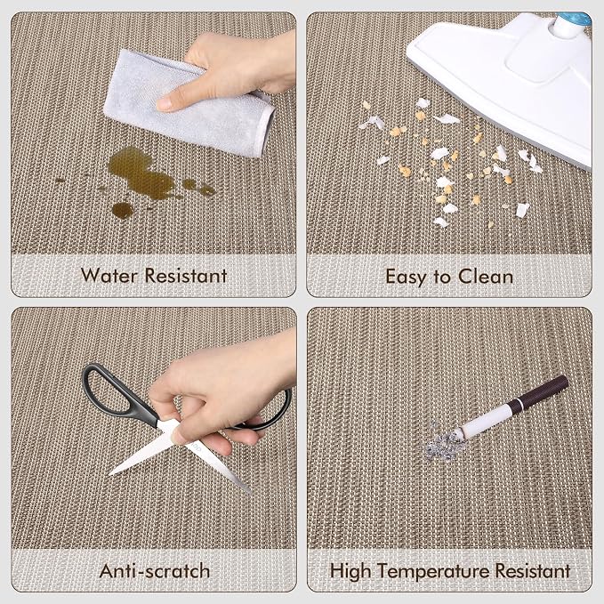 Blvornl Office Chair Mat for Hardwood Floor and Low Pile Carpet, Anti-Slip Hard - Image 4