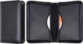 Wisdompro Business Card Holder, 2-Sided PU Leather Folio Name Card Holder by Wisdompro