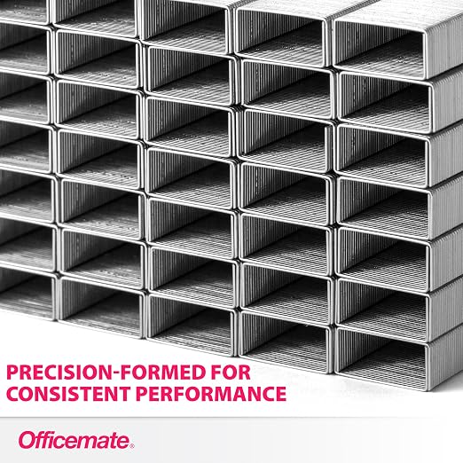 Officemate Standard Staples, 5 Boxes General Purpose Staple, 5000 Staples/Box - Image 2