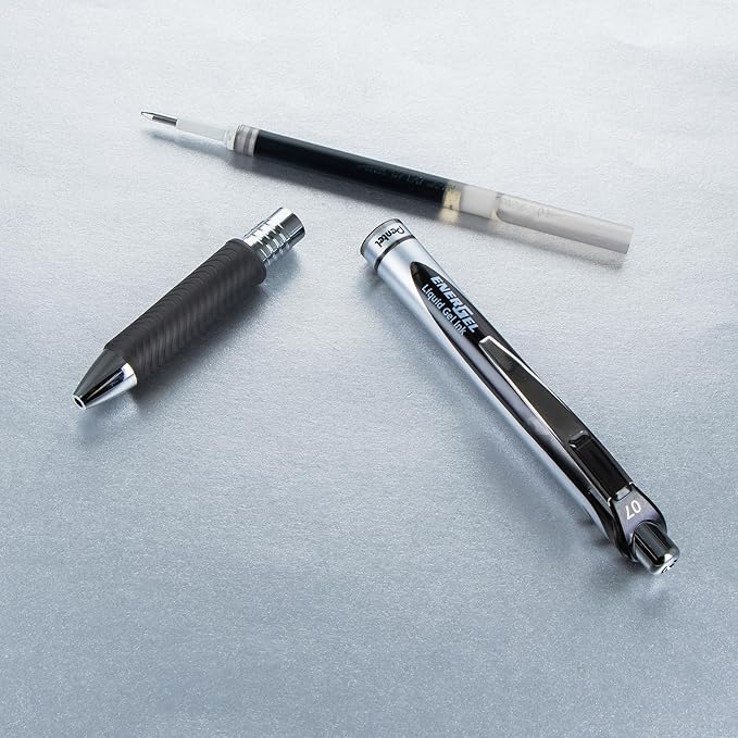 Pentel EnerGel RTX Retractable Liquid Gel Pen, Medium Line, Metal Tip - Image 6