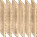Zonon 30 Pcs Wooden Rulers Bulk 12 Inch Ruler by Zonon