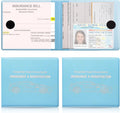 UYYE Car Registration and Insurance Card Holder, Vehicle Glove Box Car Organizer by UYYE