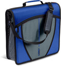 Case-it Binder File Folder 3-inch O-Ring Midnight Blue | 5-Tab Expanding | by Case-it