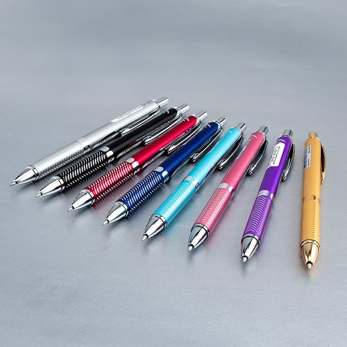 Pentel EnerGel Alloy Retractable Gel Pen, Includes Gif Box - Image 6