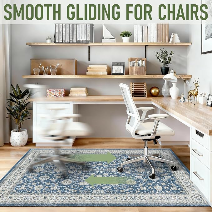 48"x60" Office Chair Mat for Hardwood, Under Desk Chair Mat for Home Office - Image 6