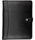 LEATHER VILLAGE Portfolio Professional Organizer– Carbon Fiber Genuine Leather by LeatherVillage