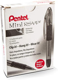 Pentel RSVP Mini Ballpoint Pen, Medium Line, 12 pack by PentelofAmerica
