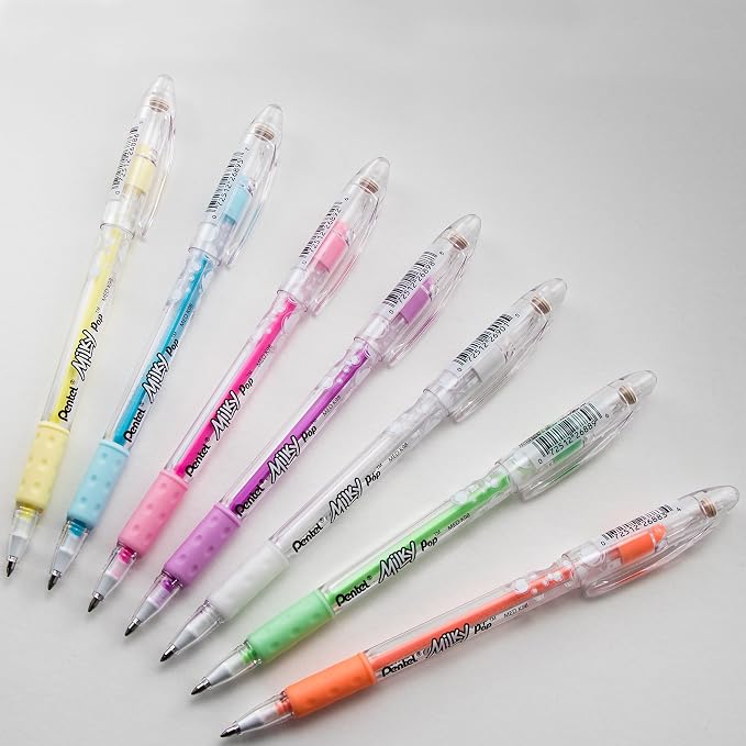 Pentel Milky POP Pastel Gel Pen, Medium Line - Image 4