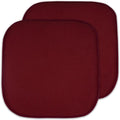 2 Pack Memory Foam Honeycomb Nonslip Back 16" x 16" Chair/Seat Cushion Pad by SweetHomeCollection