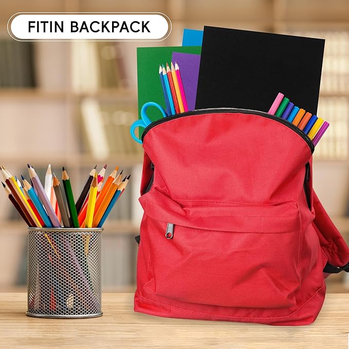 8 Packs Green Two Pocket File Folders, File Folder Letter Size, 8.5x11Inches - Image 4