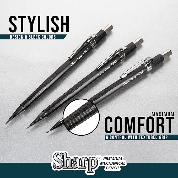 Pentel Sharp Mechanical Pencil, Medium Line - Image 3