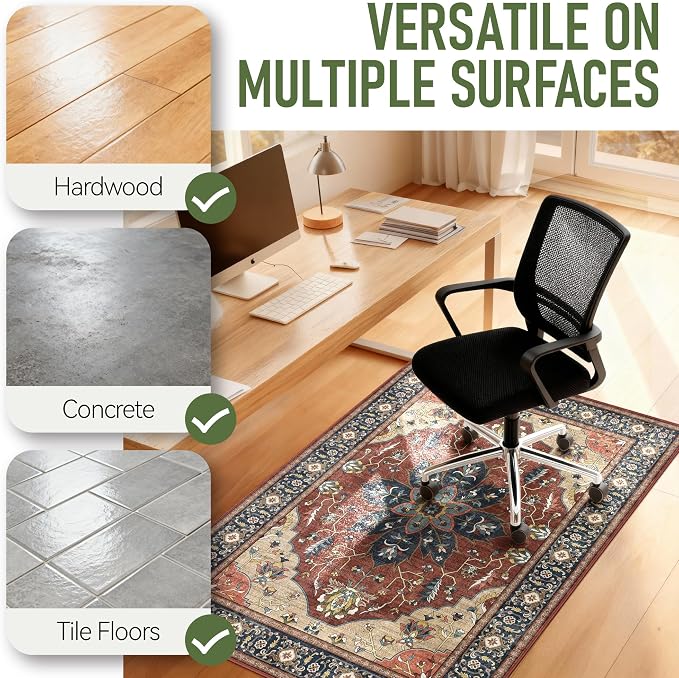 36"x48" Office Chair Mat for Hardwood, Under Desk Chair Mat for Home Office - Image 7