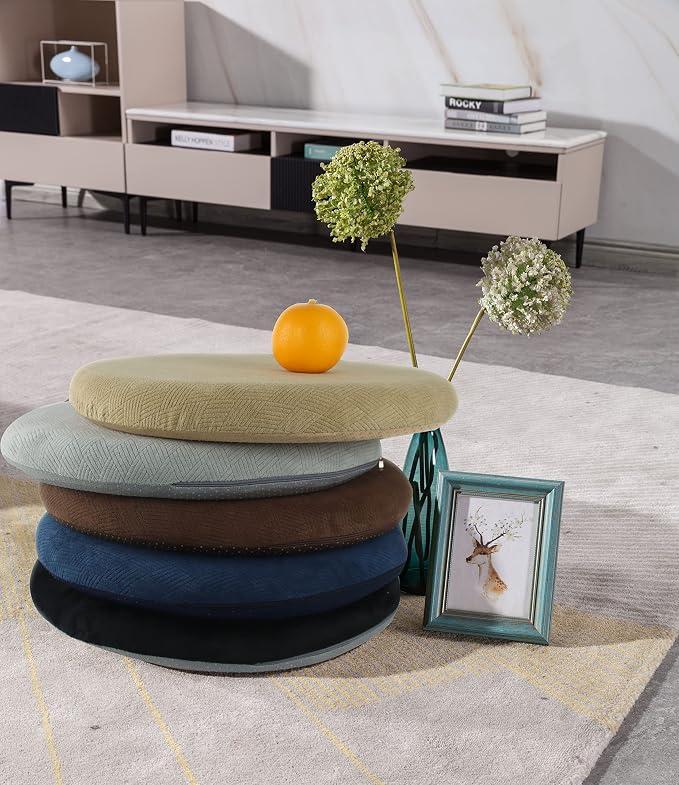 Sigmat Memory Foam Seat Cushion Anti-Slip Soft Round Stool Cushion Chair Pad 13 - Image 9